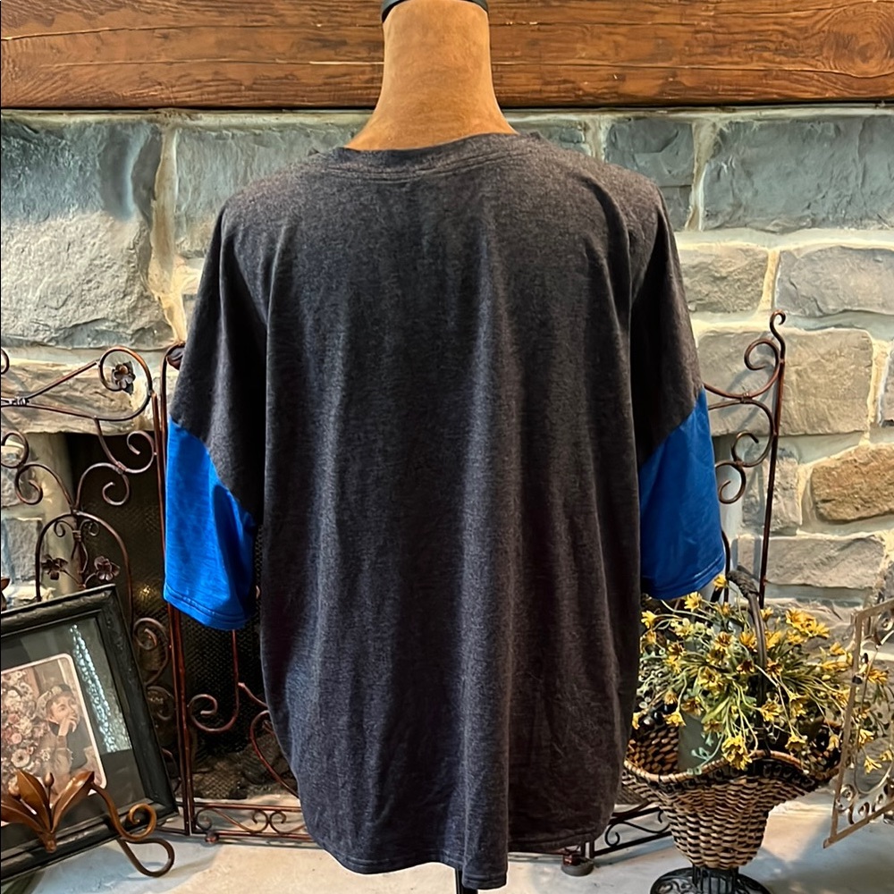 FP Movement Blue Boxy Relaxed T-Shirt / FP Movement Bag Included - Picture 3 of 4